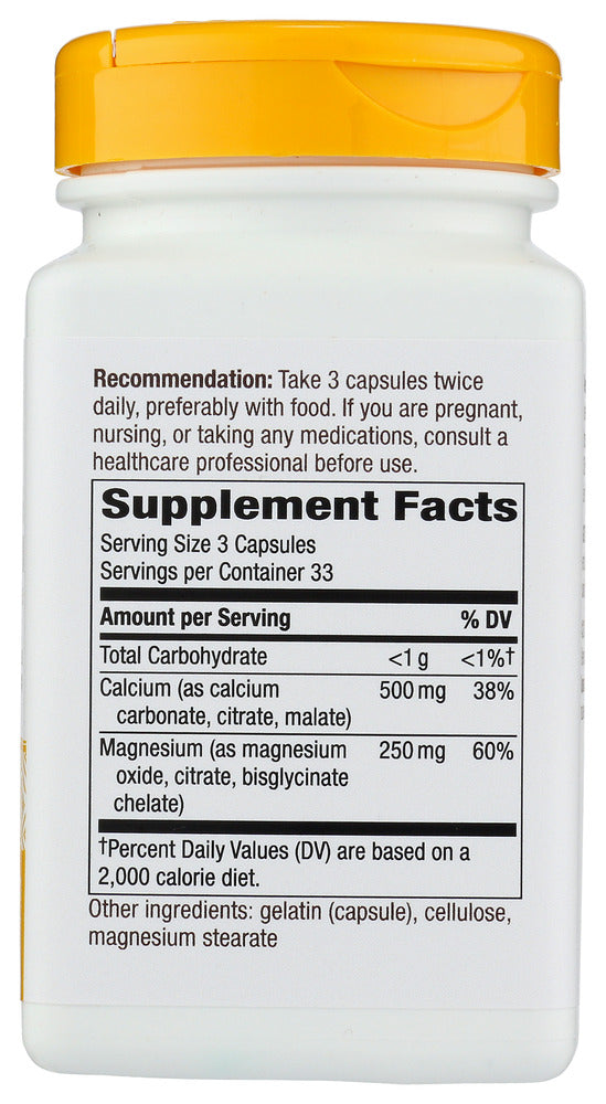 Natures Way: Calcium And Magnesium, 100 Cp