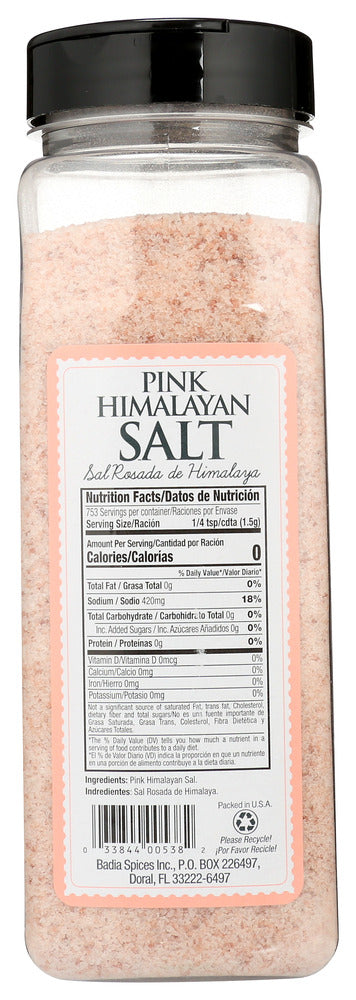 Badia: Salt Pink Himalayan, 40 Oz