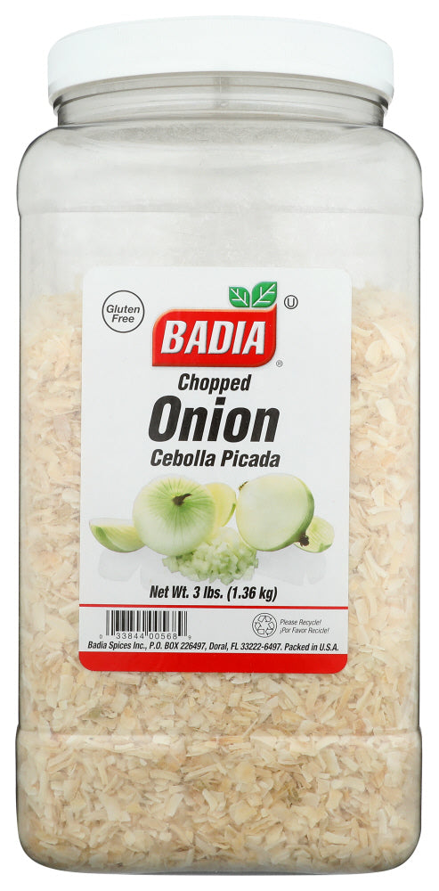 Badia: Chopped Onion Flakes, 3 Lb