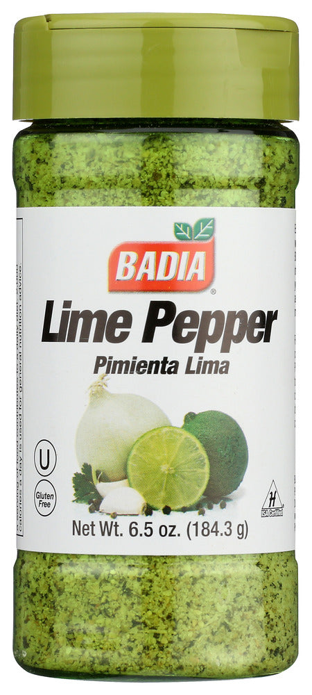 Badia: Seasoning Lime Pepper, 6.5 Oz