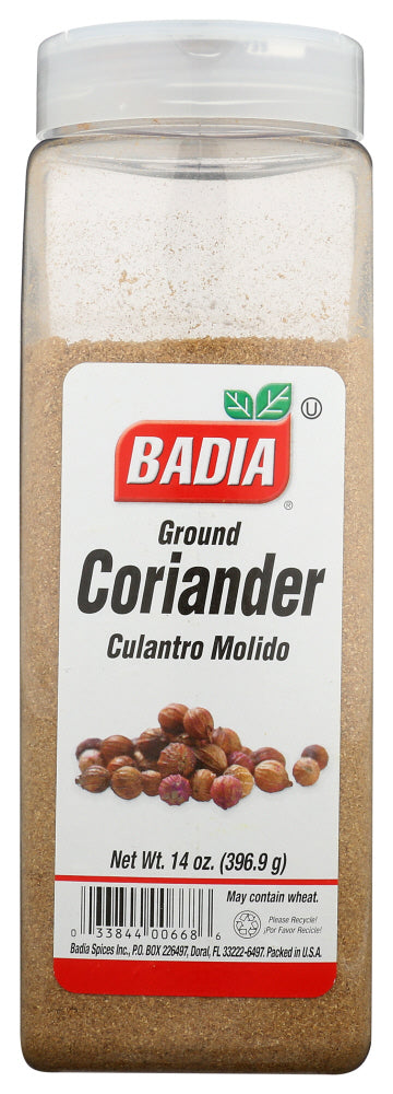 Badia: Corriander Ground, 14 Oz