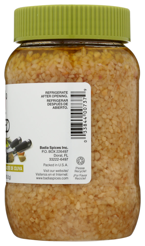 Badia: Garlic Minced In Olive Oil, 16 Oz