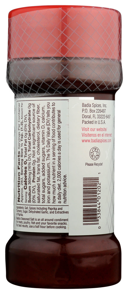 Badia: Salt Seasoned, 12 Oz