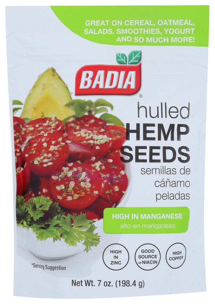 Badia: Hulled Hemp Seed, 7 Oz