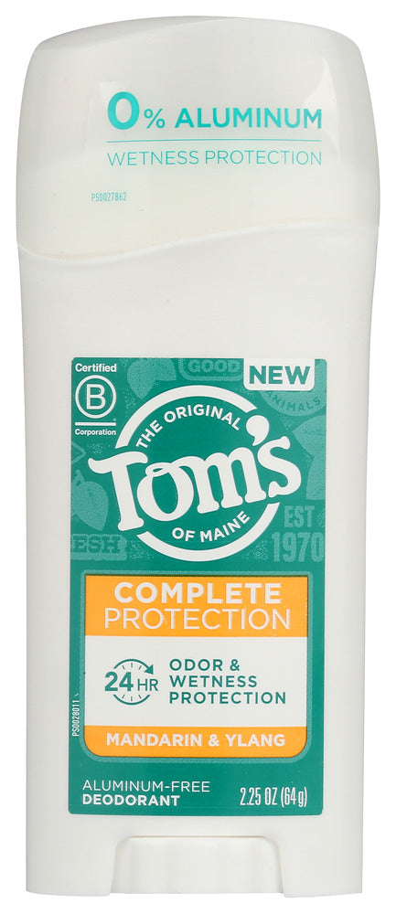 Toms Of Maine: Deodorant Mandarin Ylang, 2.25 Oz