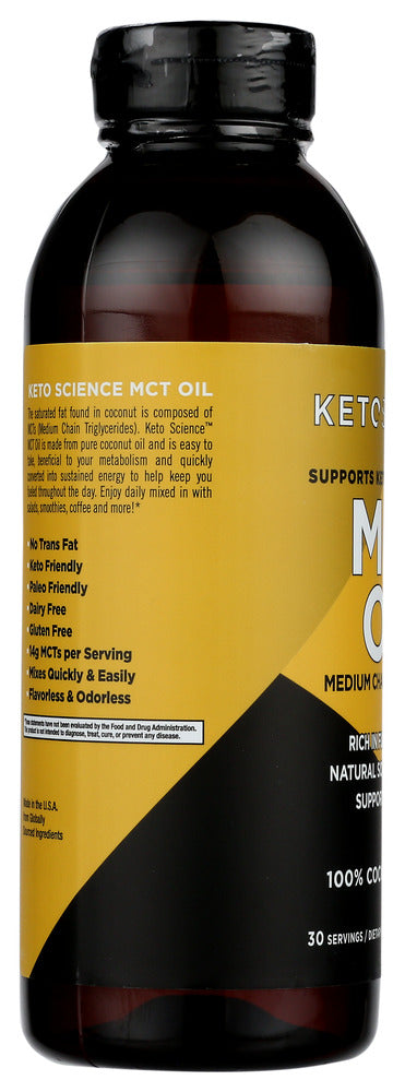 Keto Science: Mct Oil, 15 Fo