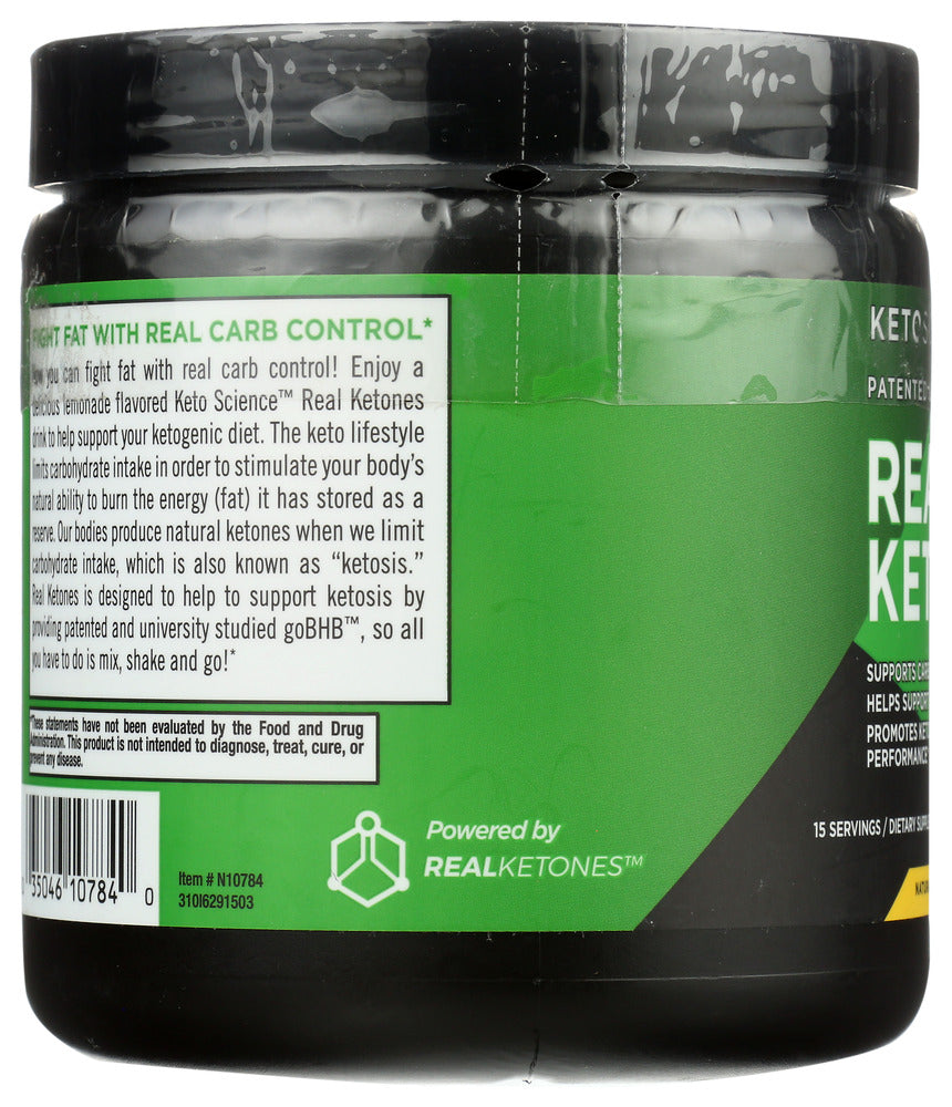 Keto Science: Real Ketones, 5.3 Oz