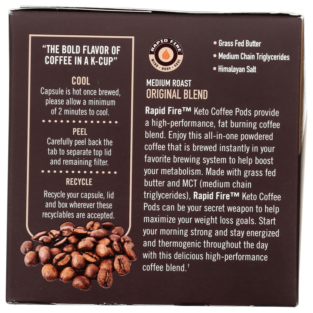 Rapid Fire: Coffee Pods Original 12Pc, 1 Pk