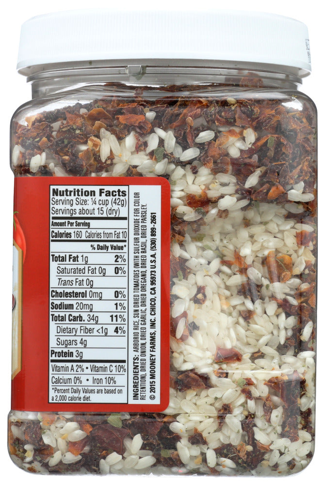 Bella Sun Luci: Risotto Sun Dried Tomato, 23 Oz