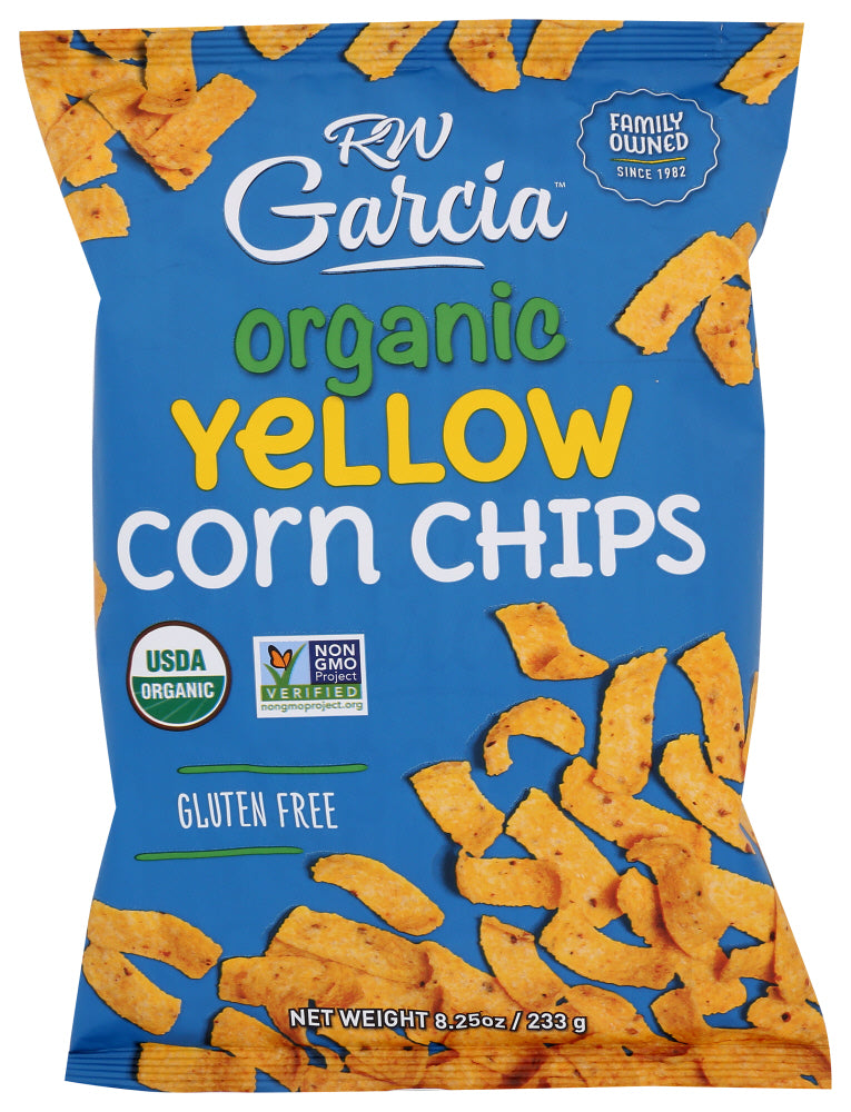 Rw Garcia: Organic Yellow Corn Chips, 8.25 Oz