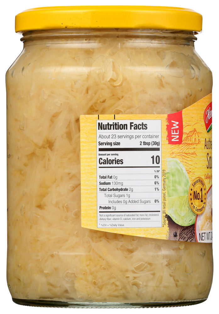 Hengstenberg: Authentic German Sauerkraut, 24 Oz