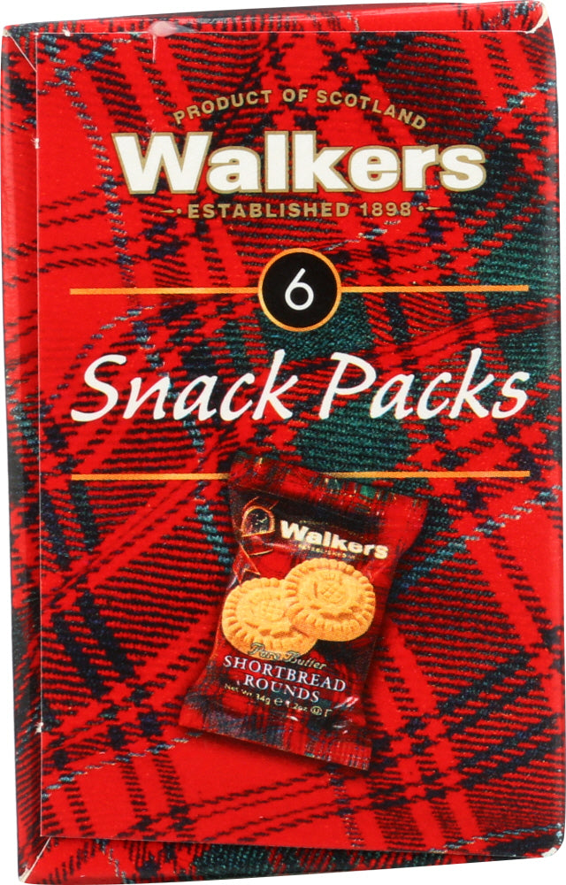 Walkers: Shortbread Snack Pack, 7.2 Oz