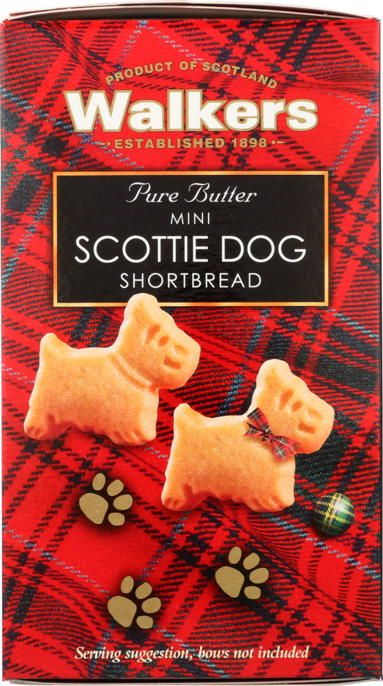 Walkers: Mini Scottie Dog Shortbread Carton, 5.3 Oz