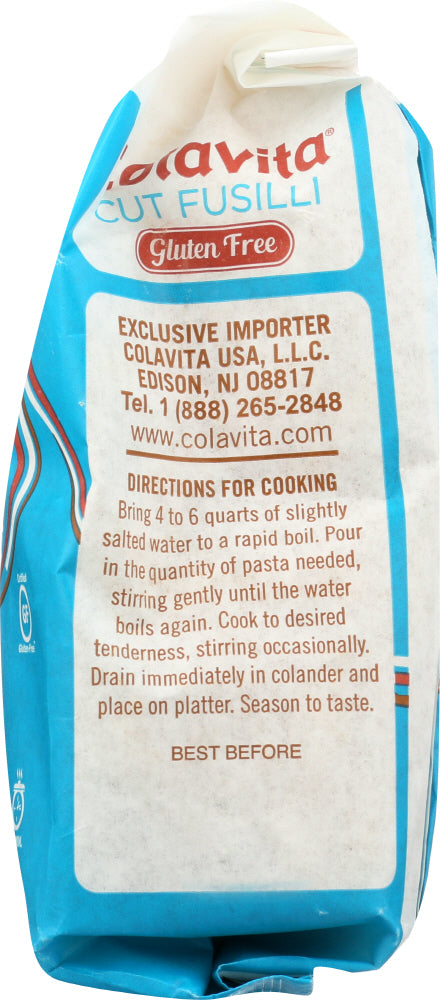 Colavita: Pasta Fusilli, 12 Oz