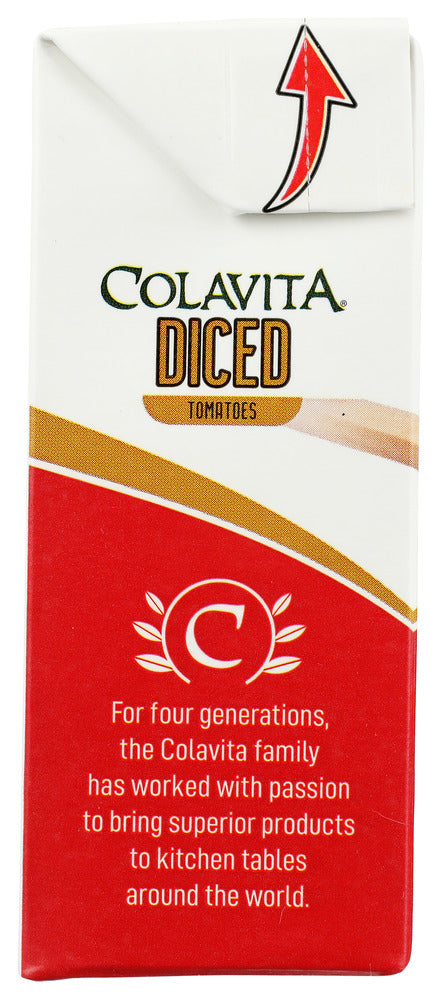 Colavita: Diced Italian Tomatoes, 13.76 Oz