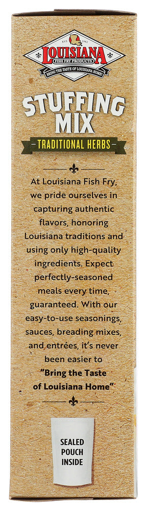 Louisiana Fish Fry: Stuffing Traditional Herbs Mix, 6 Oz