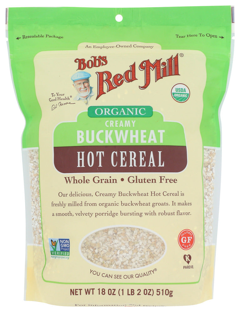 Bobs Red Mill: Cereal Bkwht Crmy Org Hot, 18 Oz