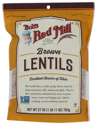 Bobs Red Mill: Brown Lentils, 27 Oz