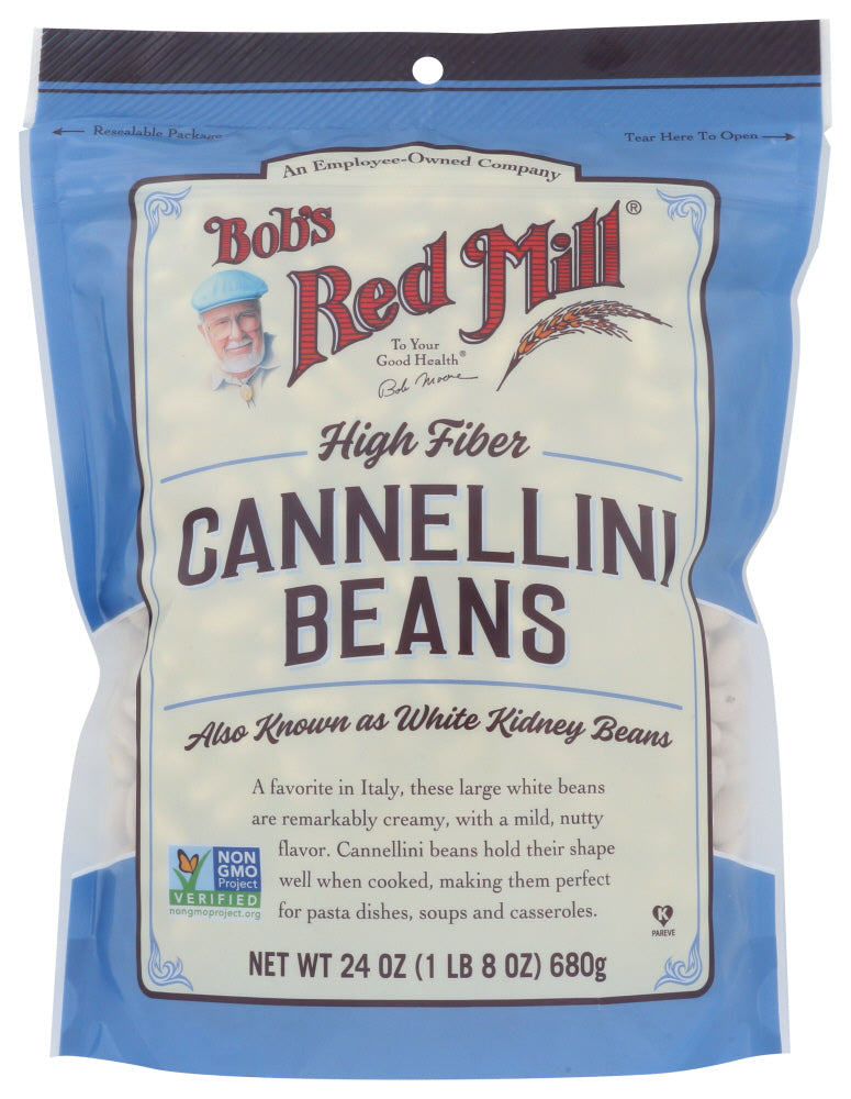 Bobs Red Mill: Beans Cannellini, 24 Oz