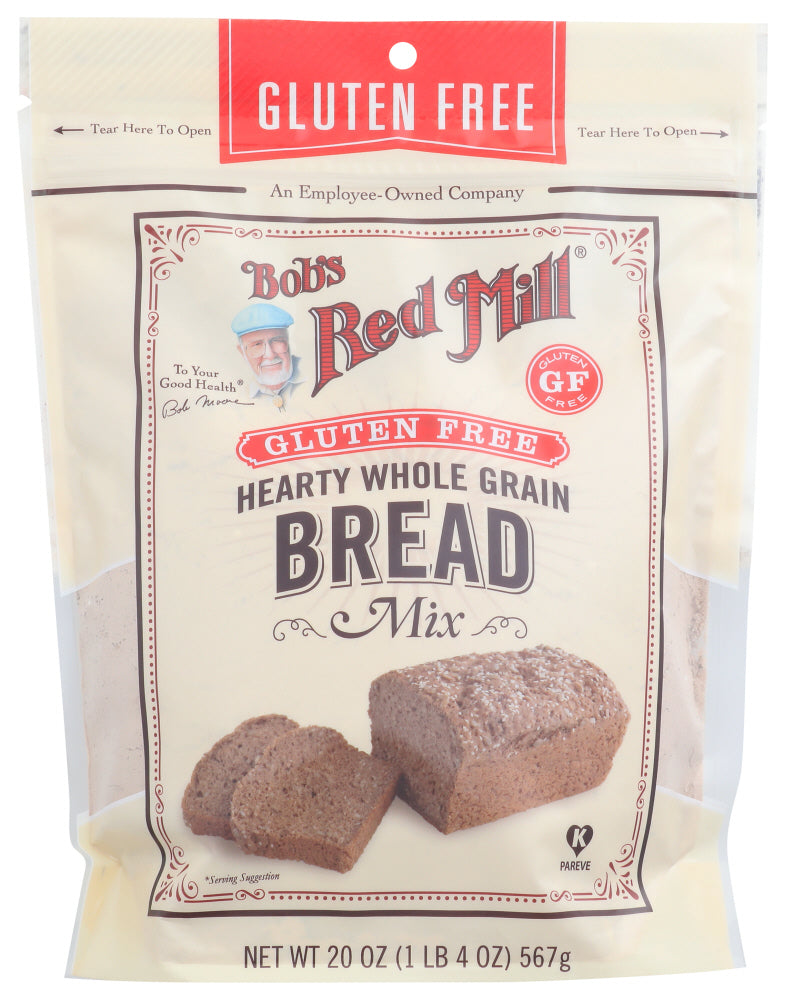 Bobs Red Mill: Hearty Whole Grain Bread Mix, 20 Oz