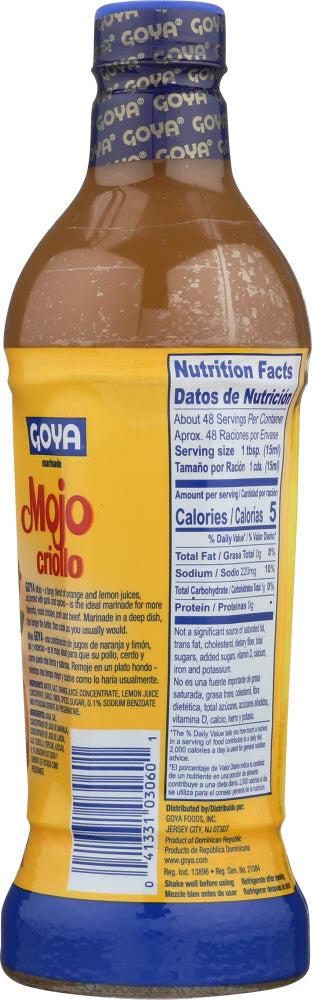 Goya: Mojo Criollo, 24 Oz