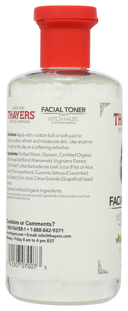 Thayers: Alcohol Free Cucumber Facial Toner, 12 Oz