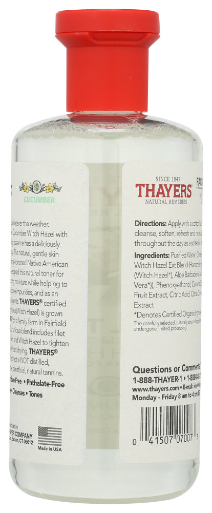 Thayers: Alcohol Free Cucumber Facial Toner, 12 Oz