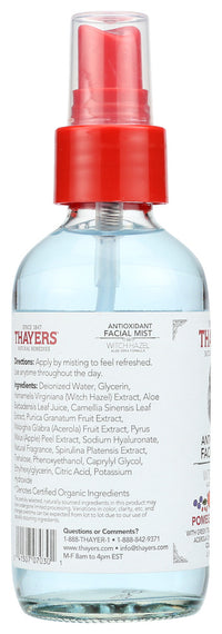 Thayer: Antioxidant Facial Mist, 4 Oz