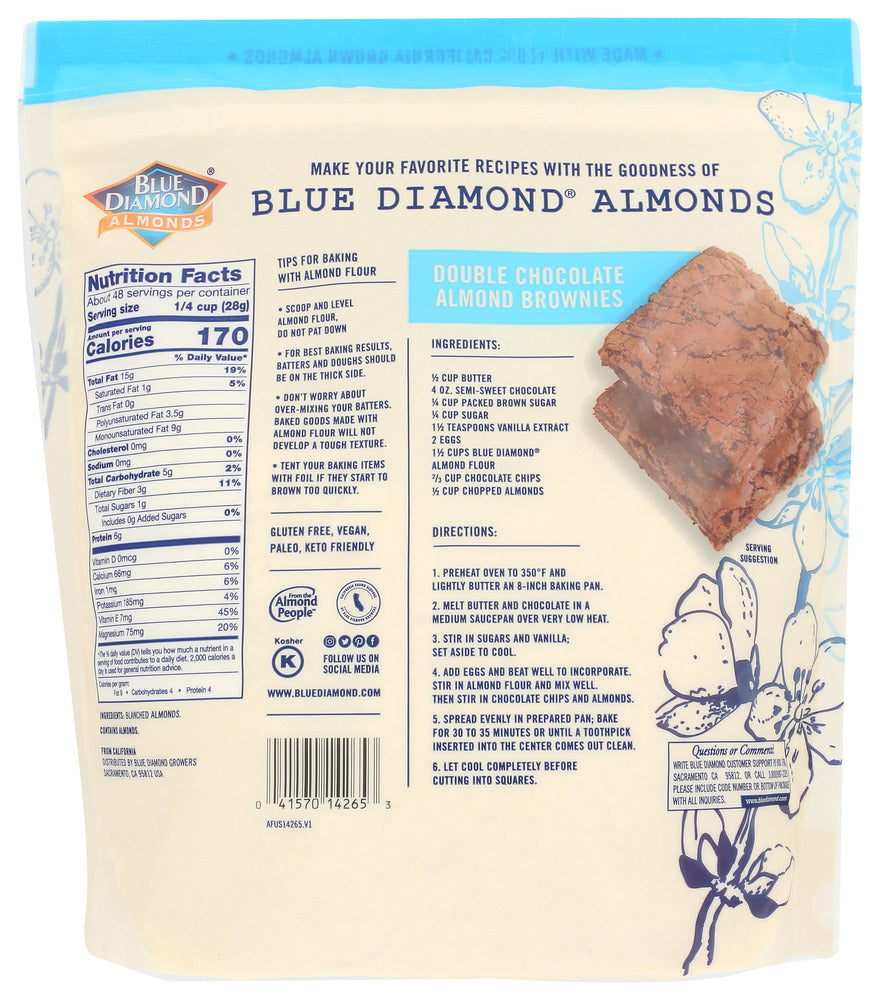 Blue Diamond: Almond Flour, 3 Lb