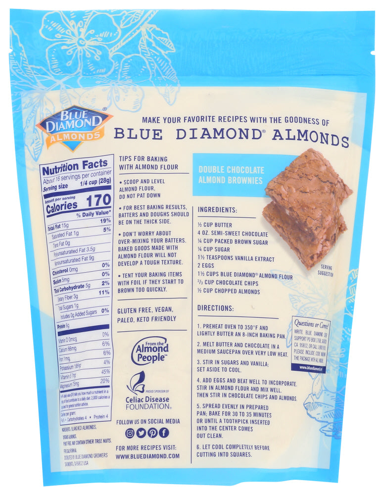 Blue Diamond: Almond Flour, 1 Lb