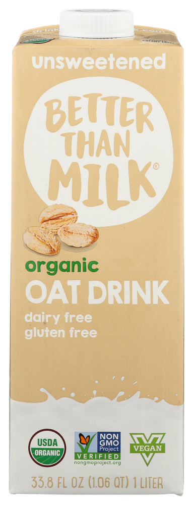 Better Than Milk: Milk Oat Unswtd Org, 33.8 Fo