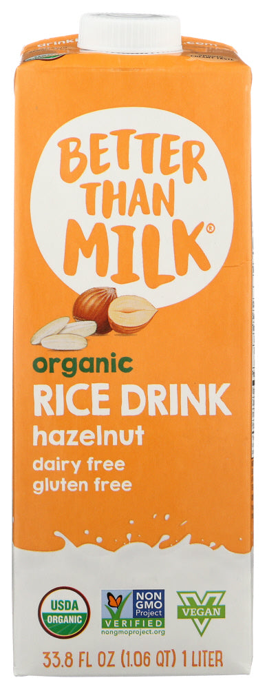 Better Than Milk: Milk Rice Hazelnut Org, 33.8 Fo