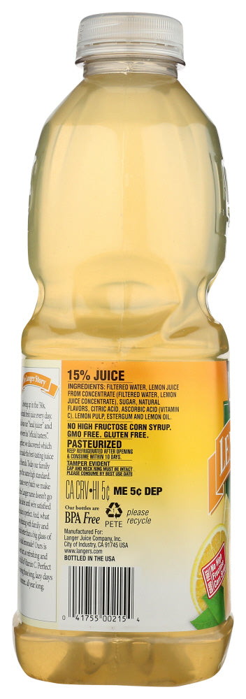 Langers: Juice Lemonade, 64 Fo