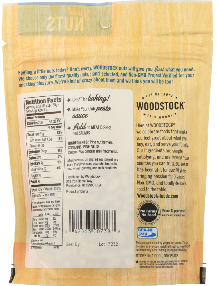 Woodstock: Nuts Pine, 5.5 Oz