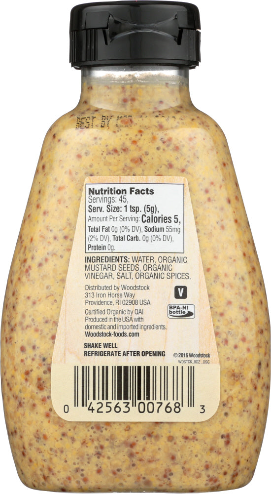 Woodstock: Mustard Stoneground Org, 8 Oz