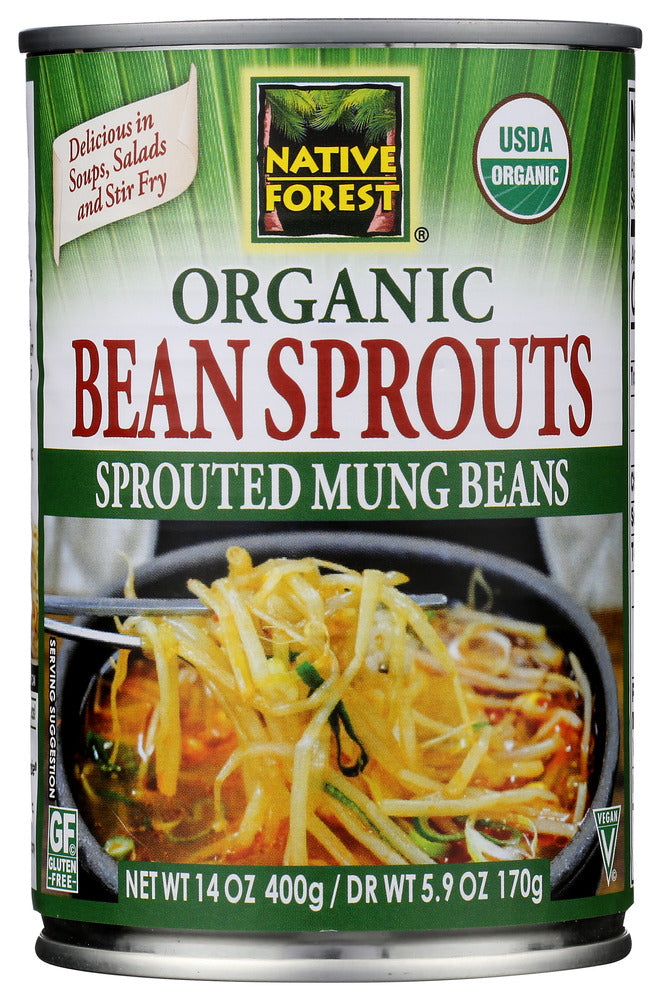 Native Forest: Organic Mung Bean Sprouts, 14 Oz