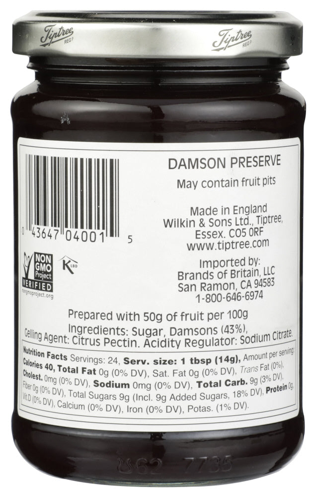 Tiptree: Preserve Damson Plum, 12 Oz