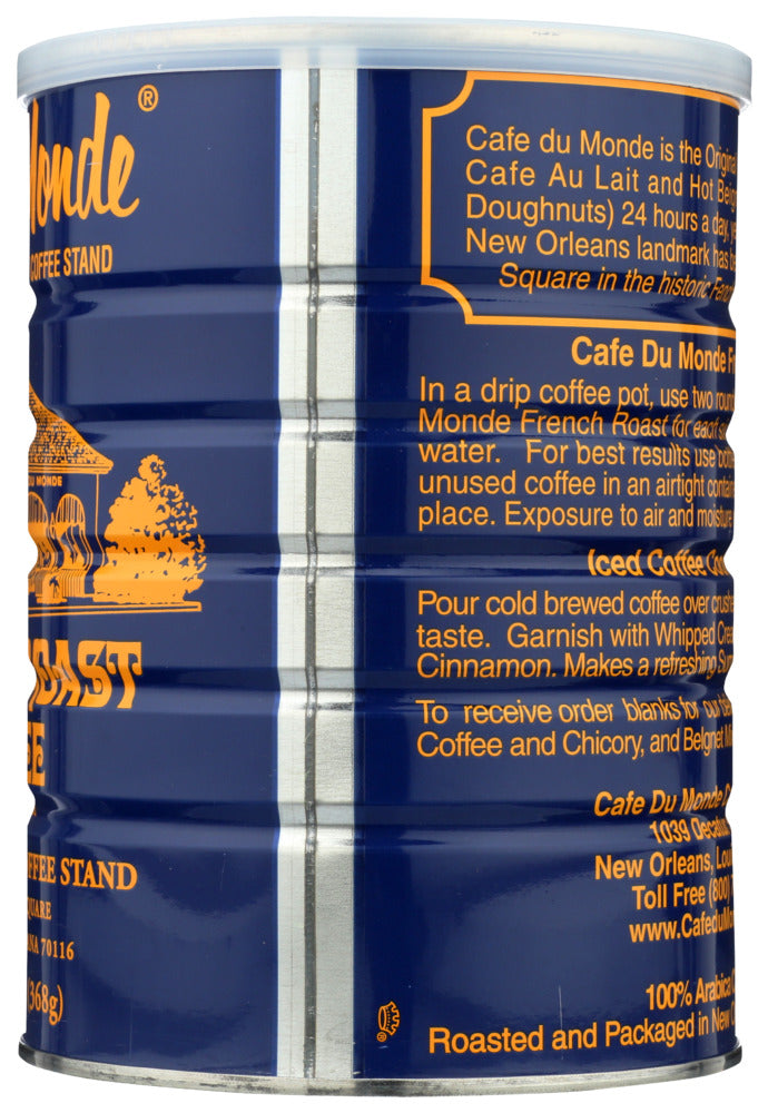 Cafe Du Mond: Coffee French Roast, 13 Oz