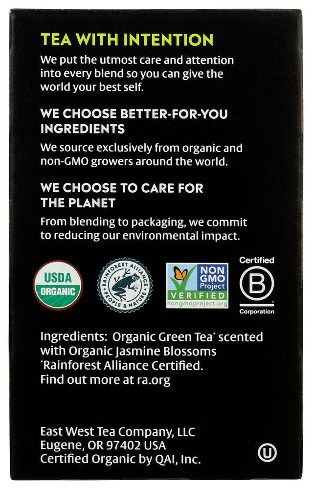 Choice Tea: Organic Jasmine Green Tea, 16 Bg