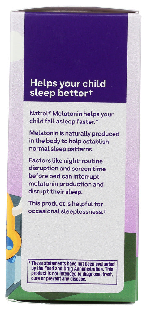 Natrol: Kids Melatonin Sleep Support 1Mg Strawberry Fast Dissolve Tablets, 40 Tb