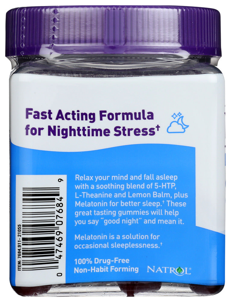 Natrol: Relax Plus Night Calm Gummies, 50 Ea