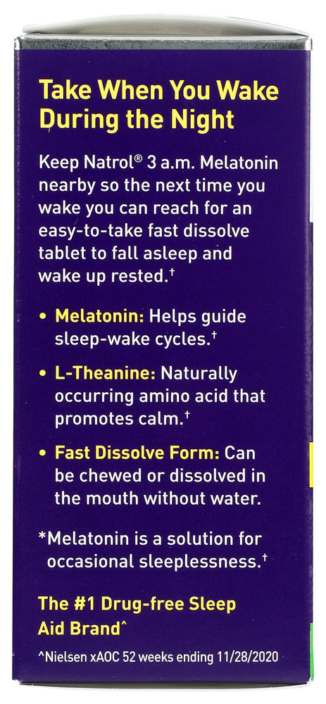 Natrol: Melatonin Sleep 3Am, 60 Tb