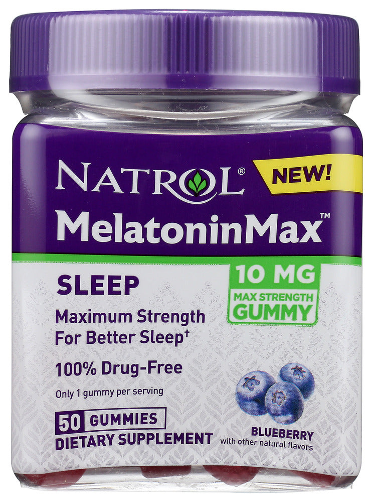 Natrol: Melatoninmax Gummy 10Mg, 50 Pc