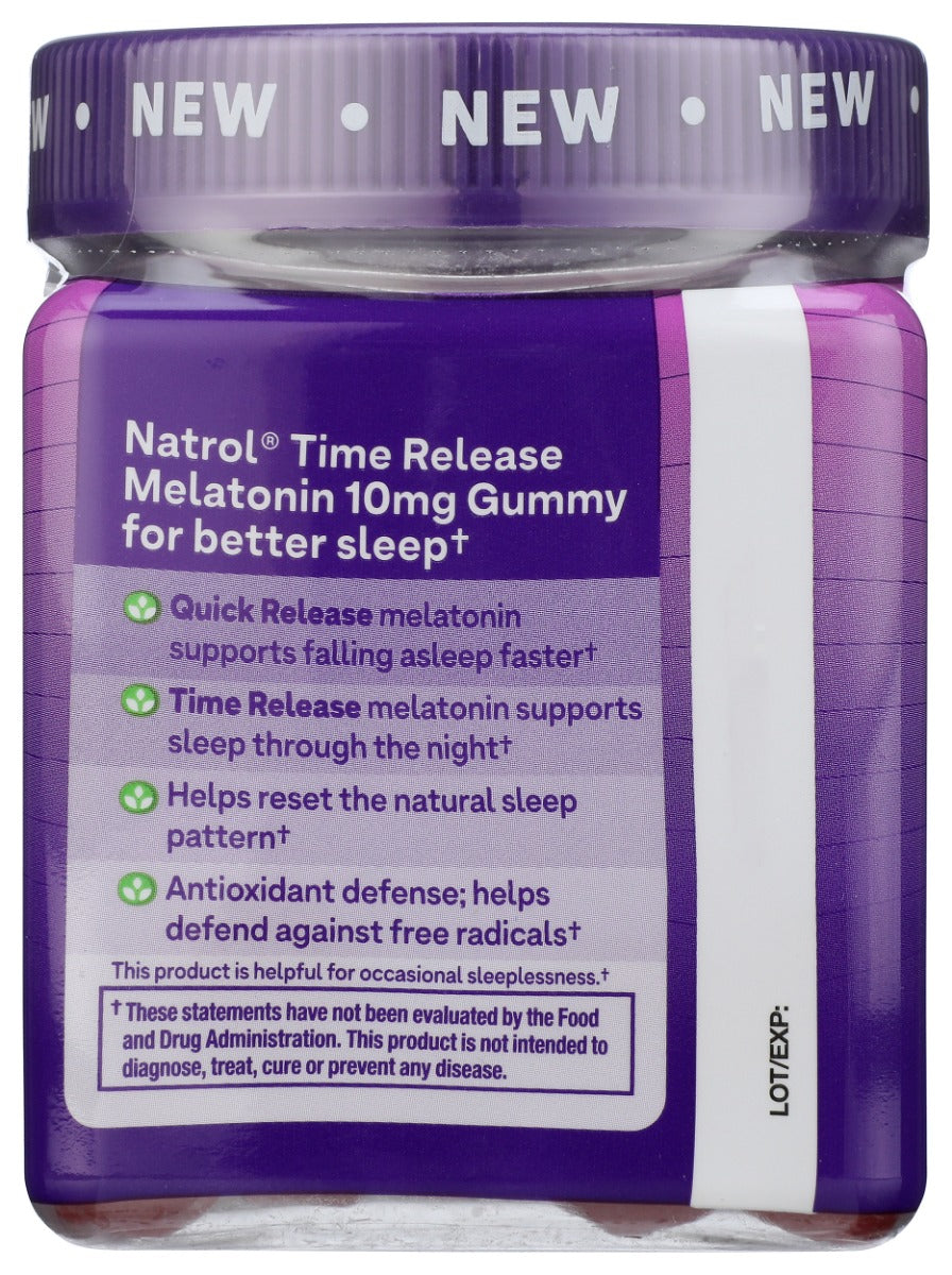 Natrol: Time Release Melatonin Gummy 10Mg, 35 Pc