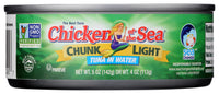 Chicken Of The Sea: Chunk Light Tuna In Water, 5 Oz