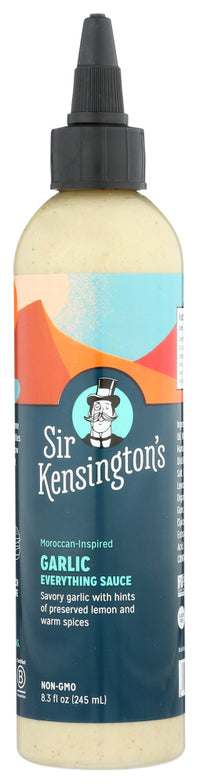 Sir Kensingtons: Garlic Everything Sauce, 8.3 Oz