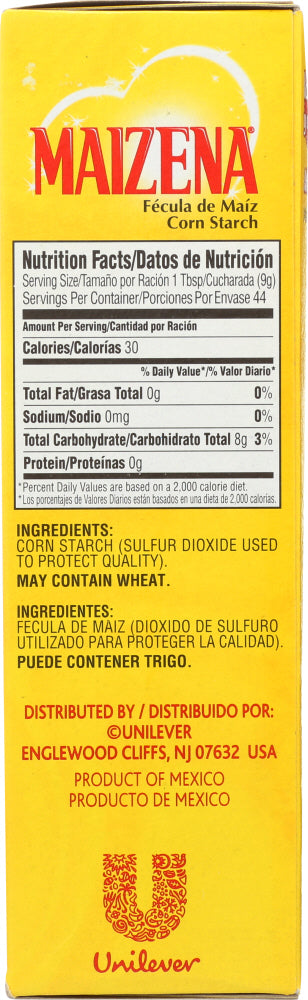 Maizena: Cornstarch Unflavored, 14 Oz