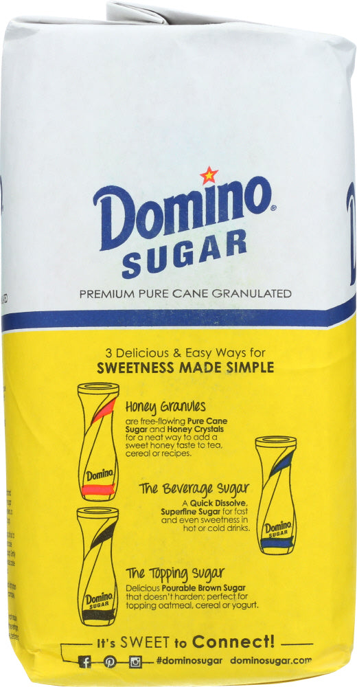 Domino: Sugar Granulated, 4 Lb