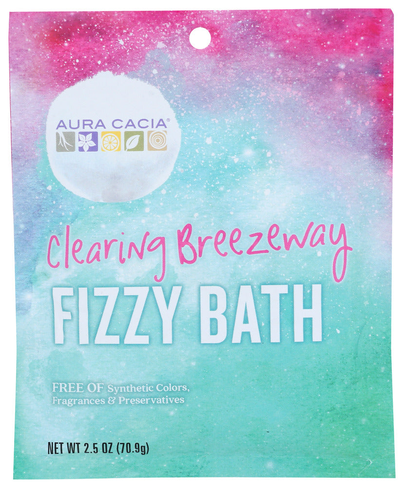 Aura Cacia: Clearing Breezeway Fizzy Bath, 2.5 Oz