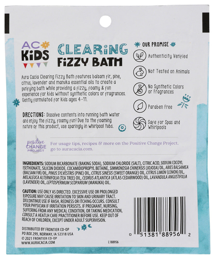 Aura Cacia: Bath Bomb Kids Clearing, 2.5 Oz